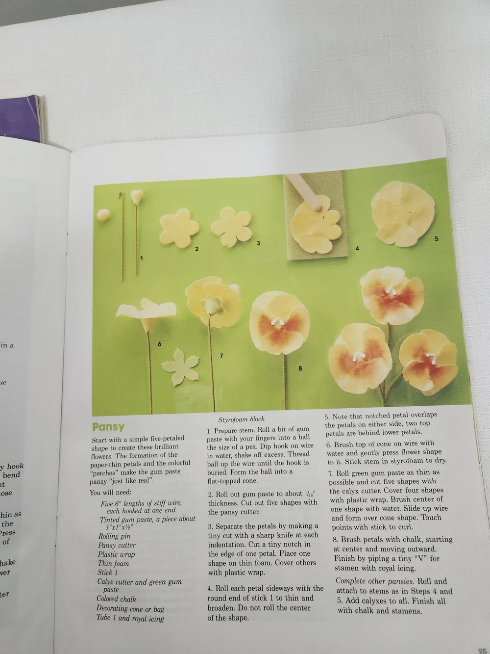 Wilton Tiered Cakes-2005 & Gum Paste Flowers Book-1984